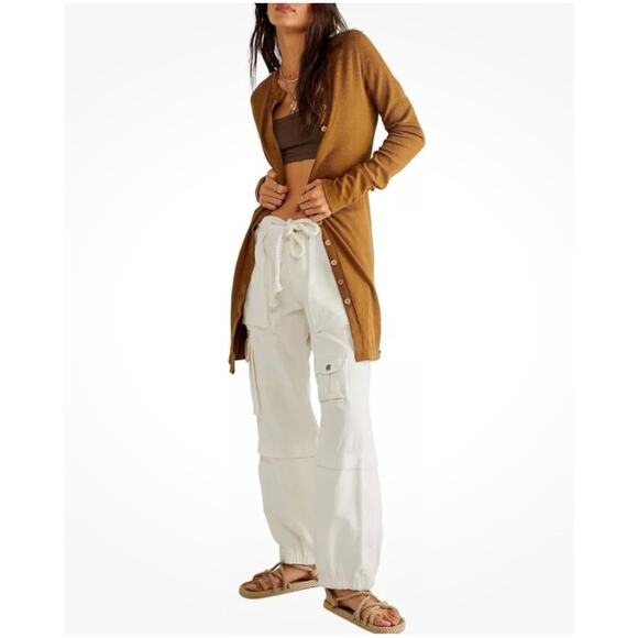 Free People Mustard Cardigan - Picture 2 of 12